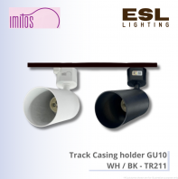 IMITOS Track Casing Holder GU10 BK / WH - TR210 [SIRIM]