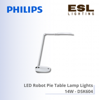 Philips LED RobotPlus Table Lamp Lights (Study Series) 14W - DSK601 Philips LED RobotPlus Table Lamp Lights (Study Series) 14W - DSK601