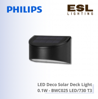 Philips LED Deco Solar Deck Light 0.1W - BWC025 LED/730 T3 Philips LED Deco Solar Deck Light 0.1W - BWC025 LED/730 T3
