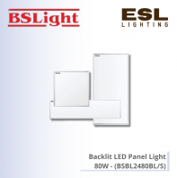 BSLight Backlit LED Panel Light 80W - BSBL2480BL/S [SIRIM]