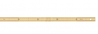 Shinwa 71765 / Bamboo ruler 50cm with eyelets