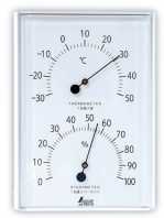 Shinwa 70510 / Thermo-hygrometer W-1 square white