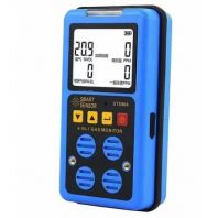 Smart Sensor 4 in 1 ST8904 Gas Monitor Rechargeable Portable Gas Detector H �S O � CO and LEL Multi Gas Monitor GasSniffer