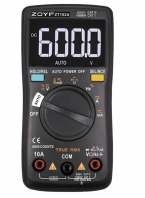 ZOYI ZT-102A 6000 Counts Digital Multimeter + Light Screen + Thermocouple + Palm Size Multimeter +100mF Capasitance