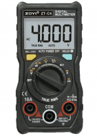 ZOYI ZT-C4 4000 Counts Mini Digital Multimeter With Backlight,Flashlight &NCV,Temperature + 4mF Capasitance + Protection Case