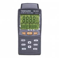 TENMARS TM4002 Hot-wire Anemometer Air Velocity Meter With Temp & Humidity