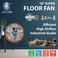 Iwachi 18 inches Super Floor Fan