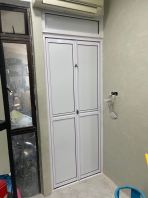bi-fold door + above fix panel @ Robson Condominium,kuala Lumpur