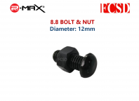 Round Head High Strength 8.8 Bolt & Nuts M12 X 30