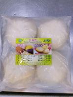 Vegetarian cha siew bao