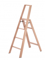 HASEGAWA LUCANO STEP STOOL - ( PEACH BROWN )