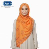 Cotton Crinkle Silk Chiffon Satin Pleated Hijab No-Iron Ethnic Scarf Women Fashion Shawl Breathable