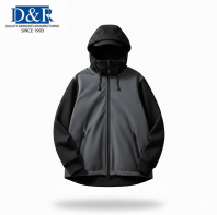 Custom Softshell Hooded Jacket   Technical Outdoor Wear