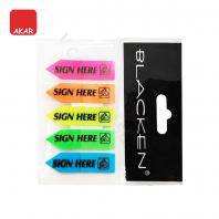 PP Index Tabs Stick-On Note (Sign Mark) C 4512mm Sticky Label