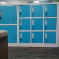 Half Height 9 Compartment Steel Locker