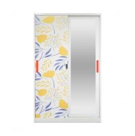 4 FT WATER RESISTANT WARDROBE PRINTED STEEL CABINET THK 0.7mm