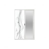 4 FT WATER RESISTANT WARDROBE PRINTED STEEL CABINET THK 0.7mm