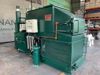 Solid waste composting machine using pyrolysis technology