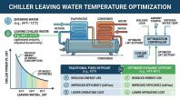 Leaving water temperature optimization