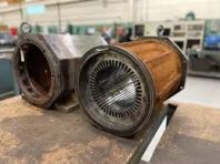 Motor cooling jacket maintenance