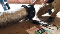 Ductwork Static Pressure Leak Testing