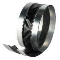 High-velocity flexible duct connectors