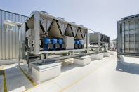 Centralized chilled water system installation