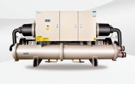 Water -cooled centrifugal chiller installation