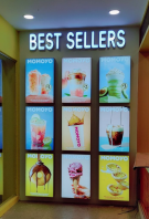 HIGH BRIGHTNESS LED FABRIC MENU BOARD MAKER IN SRI PETALING | KUALA LUMPUR (KL)