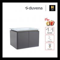 Duvena 600mm Glass Top Basin Cabinet (DC613)