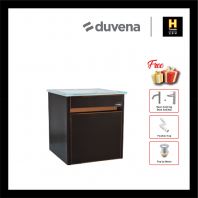 Duvena 400mm Glass Top Basin Cabinet (DC412W)