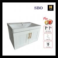 SBO 600mm Top Mount Basin Cabinet -White SBO60BCT312-WH