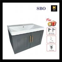 SBO 600mm Top Mount Basin Cabinet -Grey SBO60BCT317-GY