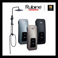 Rubine Cetus Digital Series Intelligent Agent Digital DC Pump Instant Water Heater With Rain Shower Set RWH-IAD931D-RTMB/RTMS/RTRG/RTMG