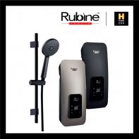 Rubine Cetus Digital Series Intelligent Agent Digital DC Pump Instant Water Heater With Hand Shower RWH-IAD931D-BMB/BMS