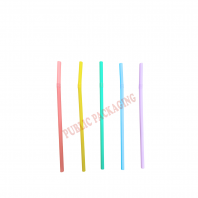 Thailand Flexible Straw 0.8x24cm (250pcs��) / Colour Straw / Long Straw