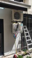 Kepong Maluri Aircond Wall Mounted Cleaning , Checking And Top Up Gas Service
