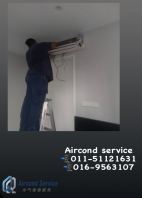 Taman Segar Aircond Wall Mounted Cleaning ,checking,install,repair Service 
