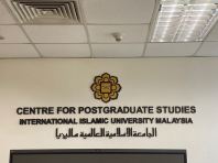 IIUM SCHOOL INDOOR 3D PVC FOAM BOARD COUNTER SIGNAGE AT INDERA MAHKOTA KUANTAN PAHANG MALAYSIA
