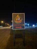 RETAIL SHOP ROAD SIGNAGE SUPPLY & INSTALLATION SERVICE AT  PEKAN PAHANG MALAYSIA