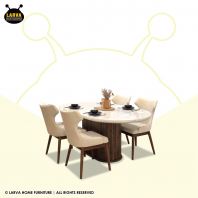 Glenn Dining Table + Walsh Dining Chair