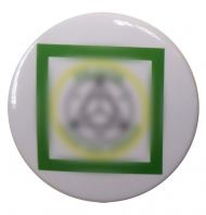 Badge (O0220) - This plastic badge is an effective and stylish way to promote your brand with a professional finish