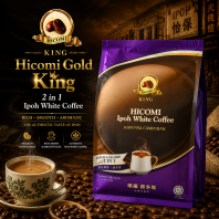 Hicomi Gold King 2 in 1 Ipoh White Coffee