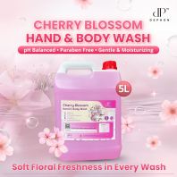 5 Liter Premium Cherry Blossom Body Shampoo Hand & Body Wash Sakura Shower Gel