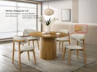 NESSA DINING SET 1+4