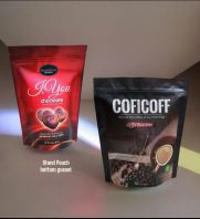 Stand Pouch Coffee Matt Gloss C234