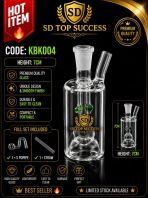 KBK004 (GREEN) KICAP BONG (1SET, 1PIPE, 1STRAW)