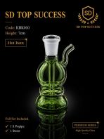 KBK010 (GREEN) KICAP BONG (1SET, 1PIPE, 1STRAW)