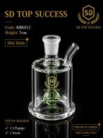 KBK012 (GREEN) KICAP BONG (1SET, 1PIPE, 1STRAW)