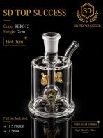 KBK013 (GOLD) KICAP BONG (1SET, 1PIPE, 1STRAW)